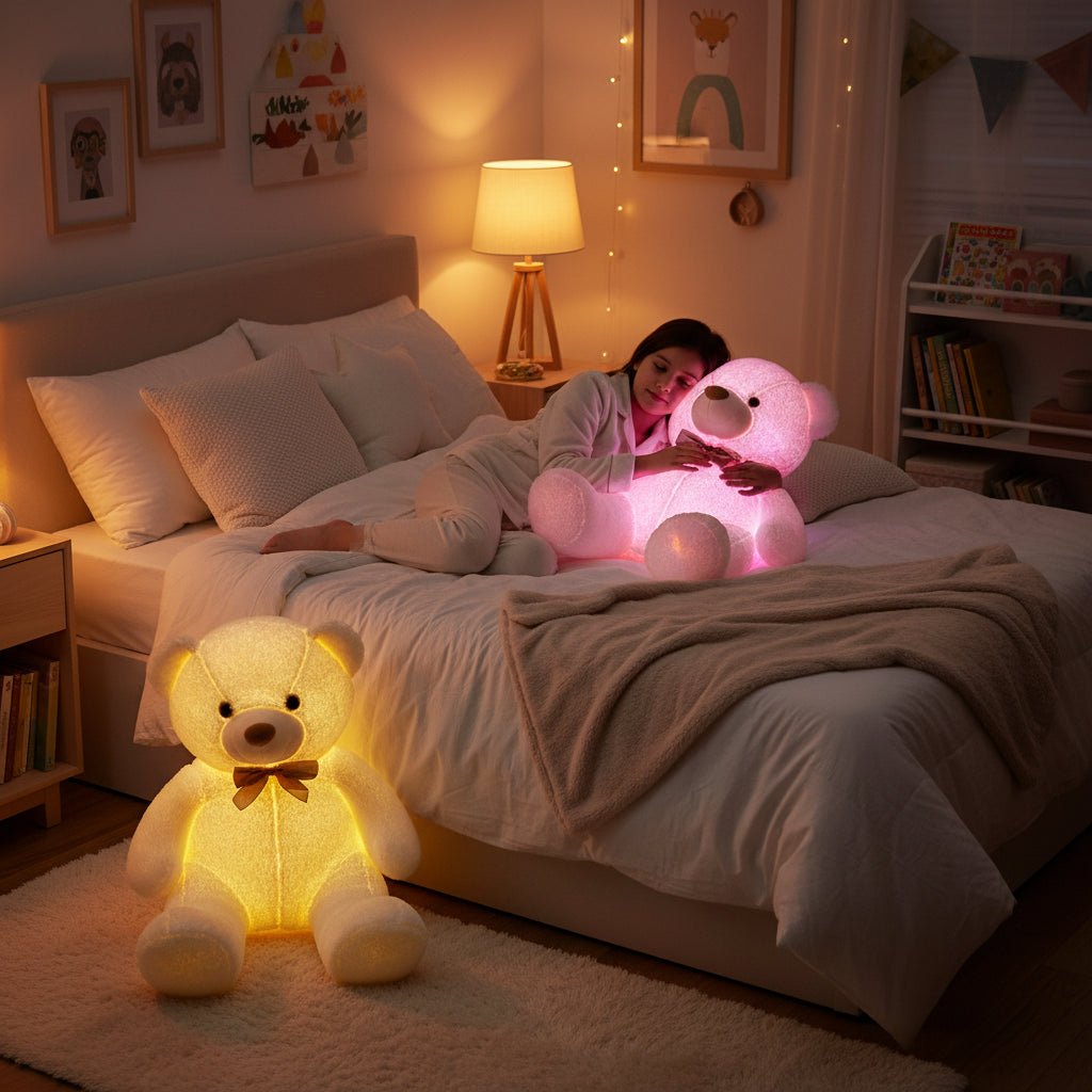 Glowing Teddy Bear Plush Toy - perfect birthday gift for toddlers1